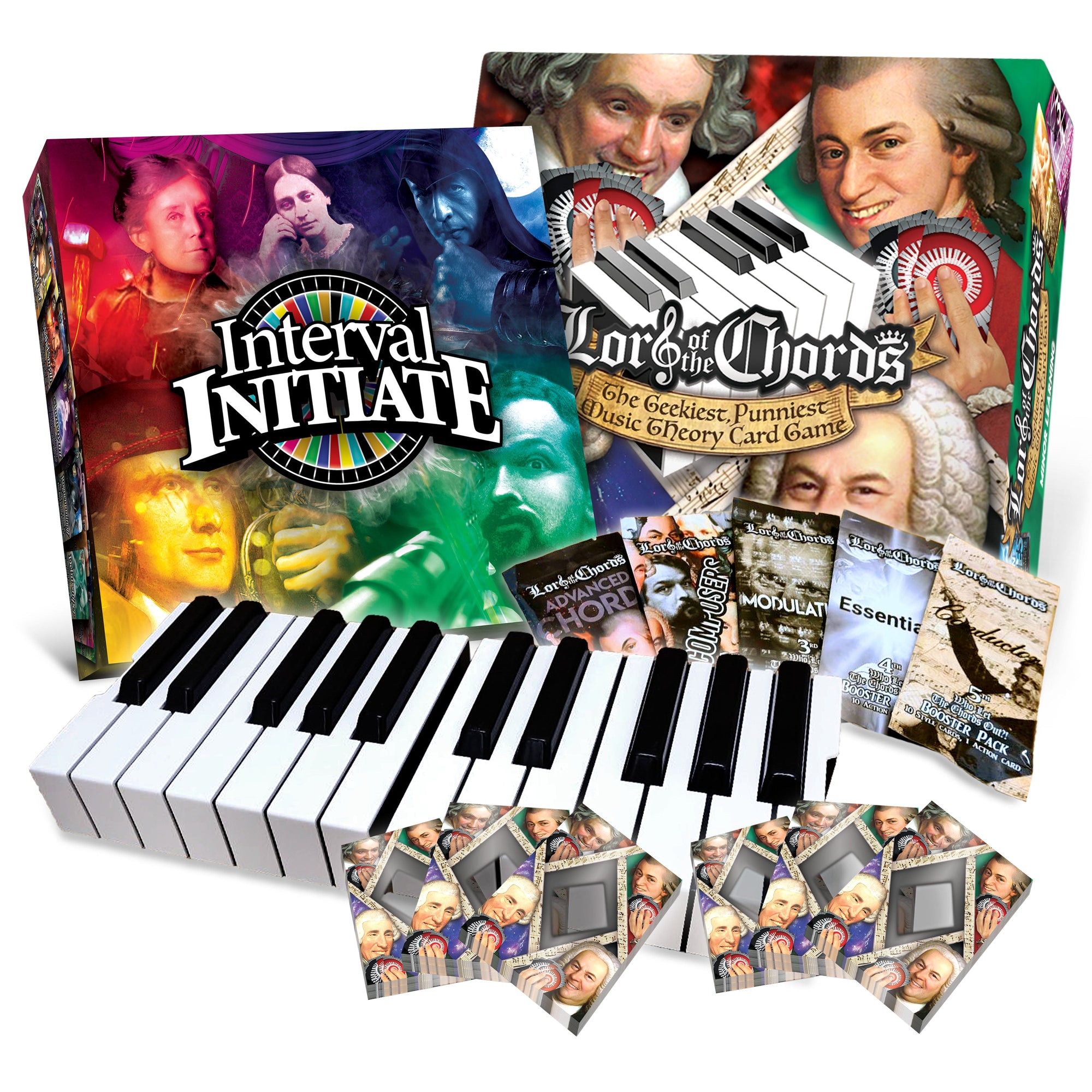 All-In(tervals) Bundle: Base Game + Expansion + Interval Initiate + Custom Sleeves [25% OFF] - Lord of the Chords